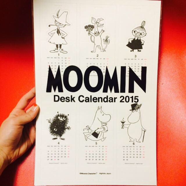 ムーミン 2015年 デスクカレンダー その他のその他(その他)の商品写真