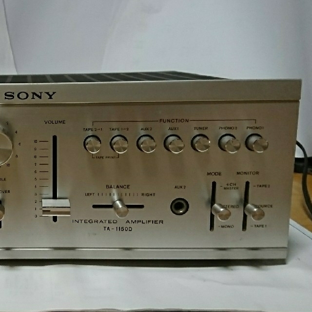 SONY(ソニー)のソニープリメインアンプ TA-1150D スマホ/家電/カメラのオーディオ機器(アンプ)の商品写真