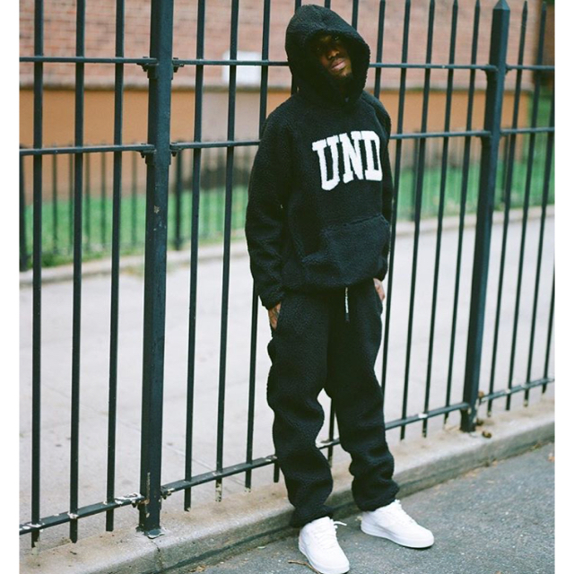 UNDEFEATED SHERPA PANTS BLACK