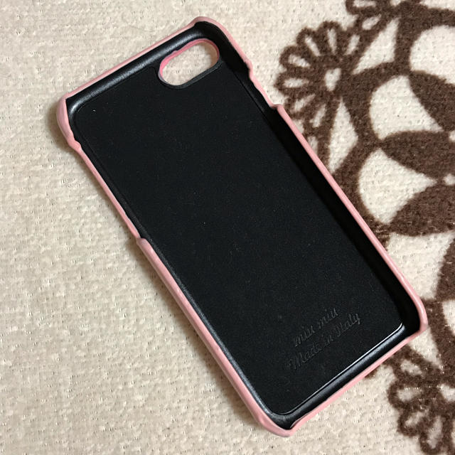 miumiu風♡iPhone7/8ケース スマホ/家電/カメラのスマホアクセサリー(iPhoneケース)の商品写真