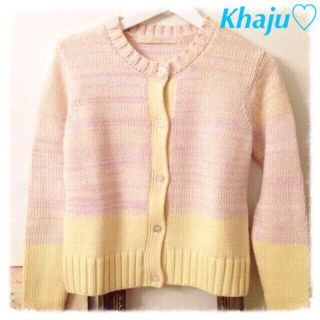 カージュ(Khaju)の♡Khajuミックスカラーカーディガン♡(カーディガン)