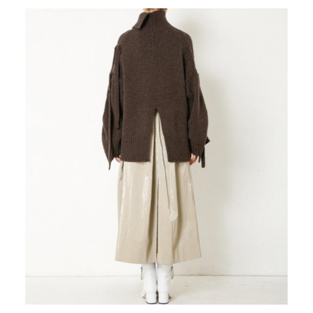 LE CIEL BLEU(ルシェルブルー)のirene merino wool pull-up knit レディースのトップス(ニット/セーター)の商品写真