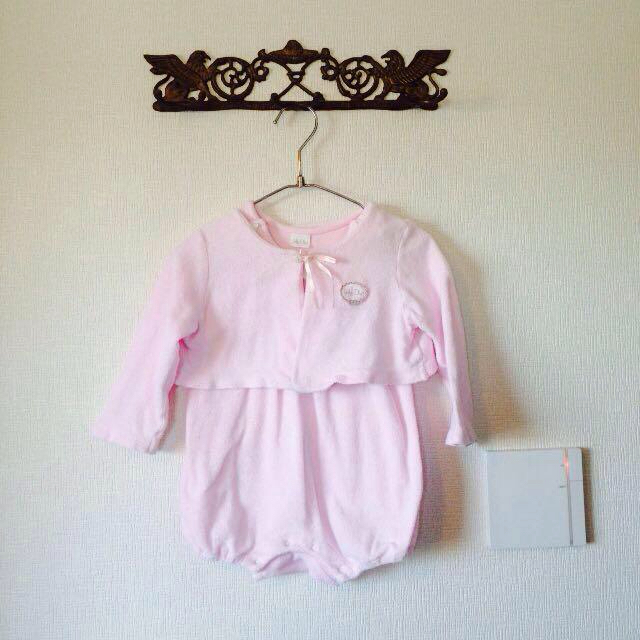 baby Dior(ベビーディオール)のbaby dior セットアップ♡ キッズ/ベビー/マタニティのベビー服(~85cm)(ロンパース)の商品写真