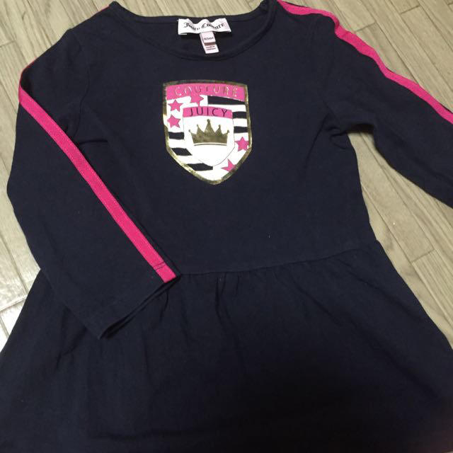 Juicy Couture(ジューシークチュール)のジューシーワンピ キッズ/ベビー/マタニティのキッズ服女の子用(90cm~)(その他)の商品写真