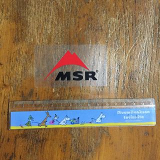 エムエスアール(MSR)のMSR ステッカー ロゴ 赤(その他)