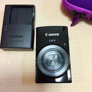キヤノン(Canon)のcanon IXY210 デジカメ キャノン ブラック(コンパクトデジタルカメラ)