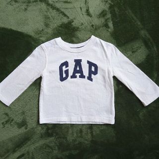 ベビーギャップ(babyGAP)の【y921さん専用】baby GAP 薄手 ロゴ ロンT 70(シャツ/カットソー)