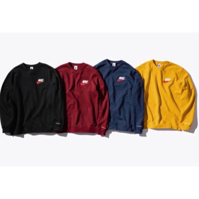 Supreme(シュプリーム)のsupreme× NIKE トレーナー  イエロー メンズのトップス(スウェット)の商品写真