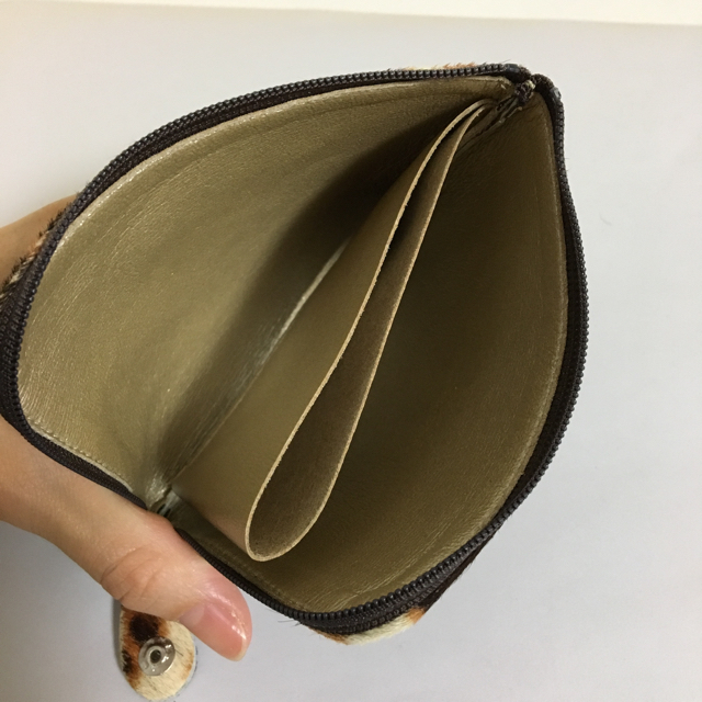 レオパードコインケース（ハンドメイド新品未使用） ハンドメイドのファッション小物(財布)の商品写真