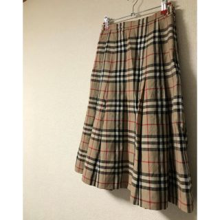 バーバリー(BURBERRY)の☆ ヴィンテージ バーバリー ノバチェック セットアップ スカート ☆(ひざ丈スカート)