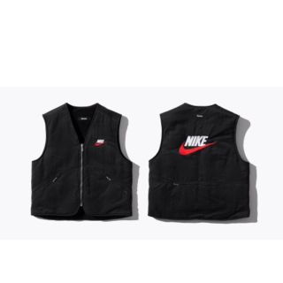 シュプリーム(Supreme)のsupreme nike vest ベスト サイズ m  ブラック(ベスト)