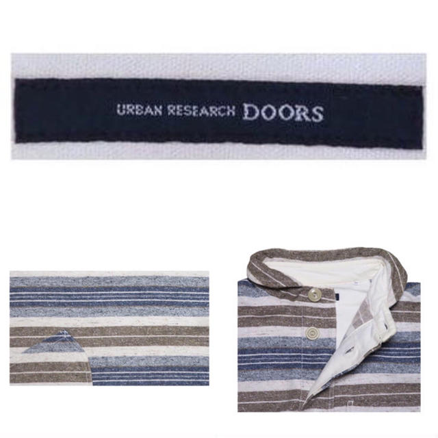 URBAN RESEARCH DOORS(アーバンリサーチドアーズ)のURBAN RESEARCH DOORS ボーダープルオーバー メンズのトップス(シャツ)の商品写真