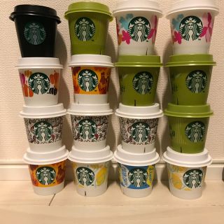 スターバックスコーヒー(Starbucks Coffee)のスターバックス  プリンカップ  16個セット(容器)