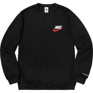 シュプリーム(Supreme)の【専用】SUPREME × NIKE クルーネック 黒 L(スウェット)