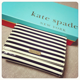 ケイトスペードニューヨーク(kate spade new york)のKate spade♡二つ折り財布(財布)