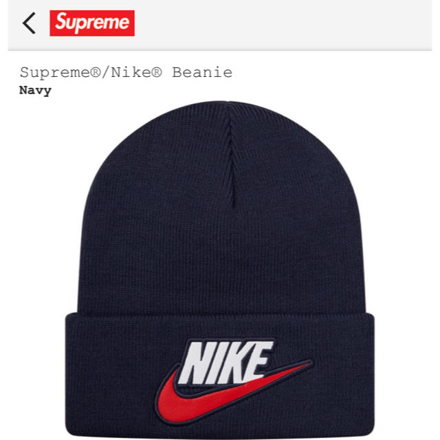 supreme NIKE Beanie