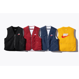 シュプリーム(Supreme)のSupreme®/Nike® Reversible Nylon vest BK(ベスト)