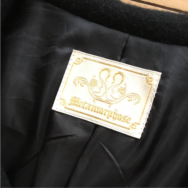 metamorphose temps de fille(メタモルフォーゼタンドゥフィーユ)のメタモルフォーゼ セーラーコート レディースのジャケット/アウター(ロングコート)の商品写真