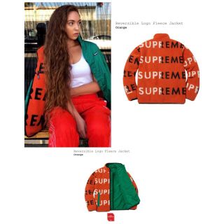 シュプリーム(Supreme)のMサイズ Supreme Reversible Logo(ブルゾン)