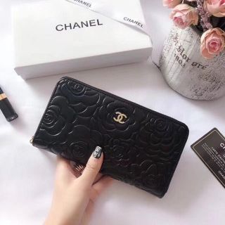 CHANEL - 美品‼CHANEL シャネル 長財布 ブラック の通販｜ラクマ