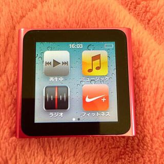 ipod♡nano 16G(ポータブルプレーヤー)