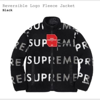 supreme リバーシブル　フリースジャケット　Mサイズ