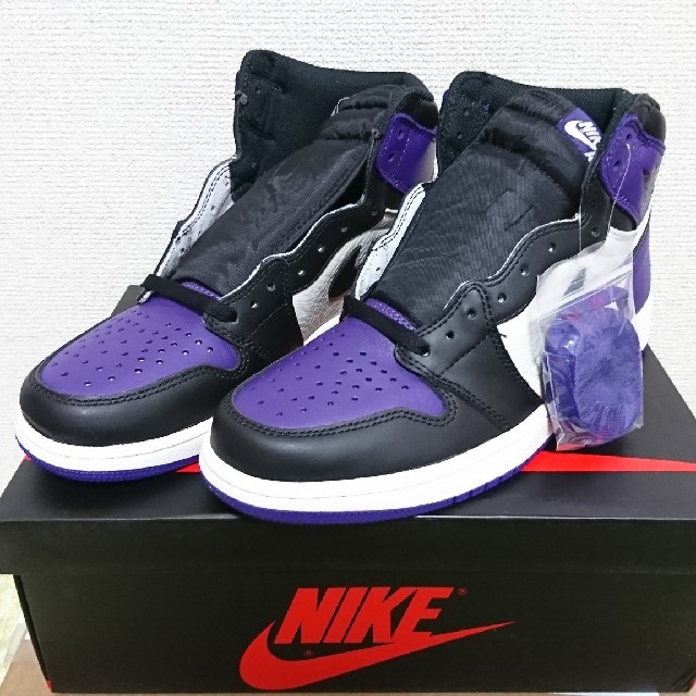 Nike Air Jordan1 Court Purple 26.5