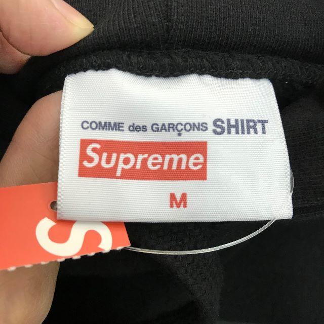 Supreme(シュプリーム)のSupreme × COMME des GARCONS SHIRT パーカー M メンズのトップス(パーカー)の商品写真