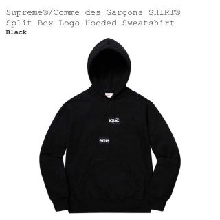 シュプリーム(Supreme)のSupreme × COMME des GARCONS SHIRT パーカー M(パーカー)