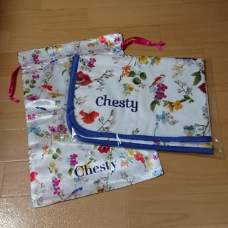 チェスティ(Chesty)の 【ぺこちゃん様専用】chesty ノベルティ ブランケット&巾着(その他)