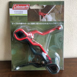 コールマン(Coleman)の【新品 送料込】コールマン コンビニハンガー 170-9439　緑 赤　2個入り(テーブル/チェア)