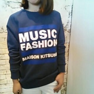 メゾンキツネ(MAISON KITSUNE')のメゾン キツネmaison kitsune スウェット  XXS 国内S〜M(トレーナー/スウェット)