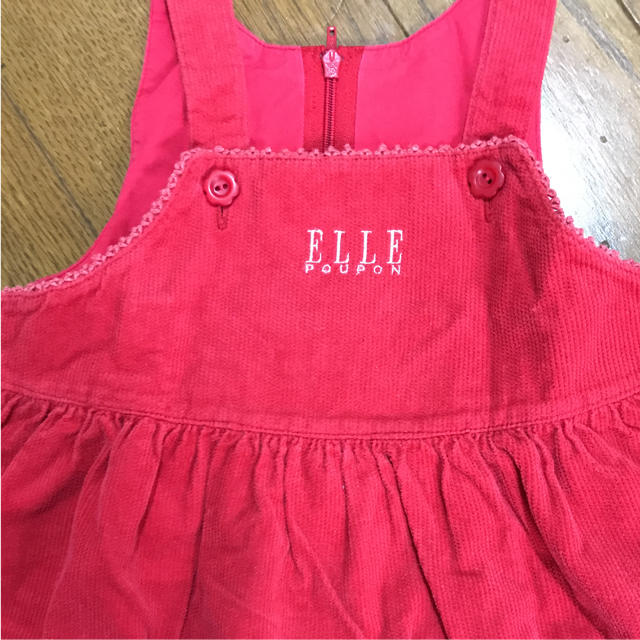 ELLE(エル)のELLE ジャンパースカート 80 キッズ/ベビー/マタニティのベビー服(~85cm)(スカート)の商品写真