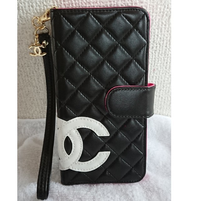 CHANEL - CHANEL iphone SE 手帳 ケースの通販 by おおぬまん's shop｜シャネルならラクマ