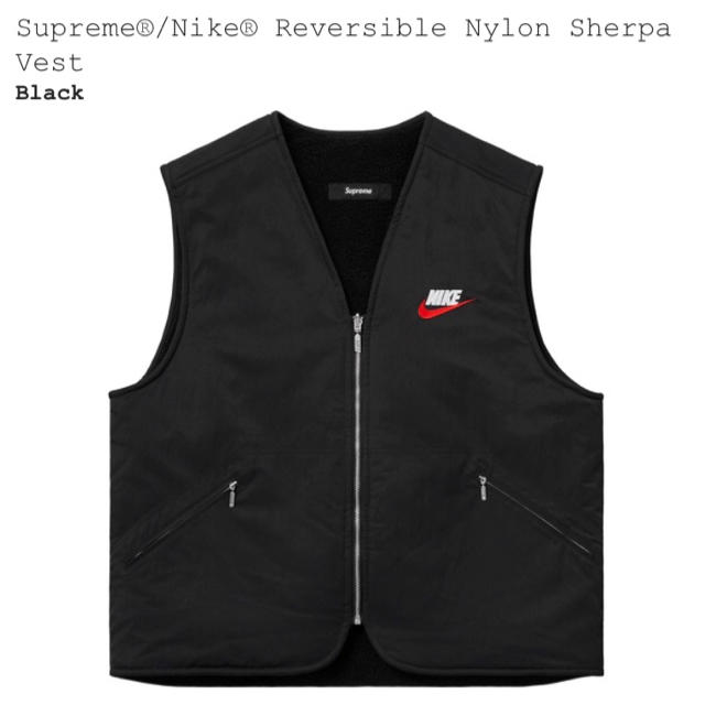 Supreme(シュプリーム)のSupreme Nike Reversible Nylon SherpaVest メンズのトップス(ベスト)の商品写真