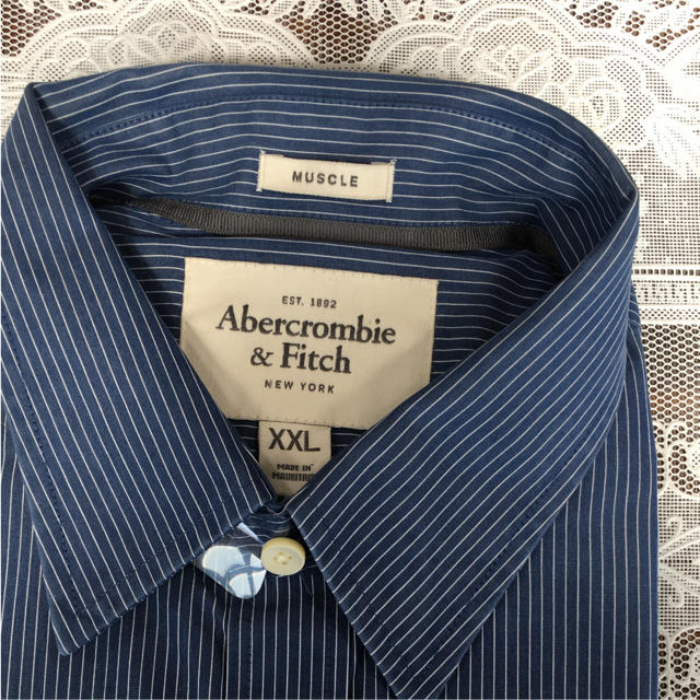 Abercrombie&Fitch(アバクロンビーアンドフィッチ)の未使用 アバクロ Yシャツ 長袖 メンズのトップス(シャツ)の商品写真