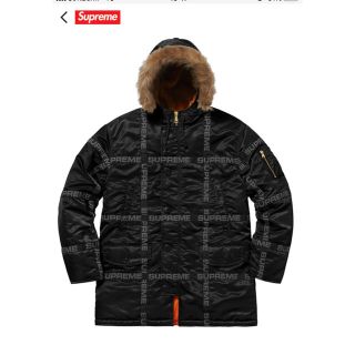 シュプリーム(Supreme)の新品 supreme Logo Tape N-3B Parka シュプリーム(ミリタリージャケット)