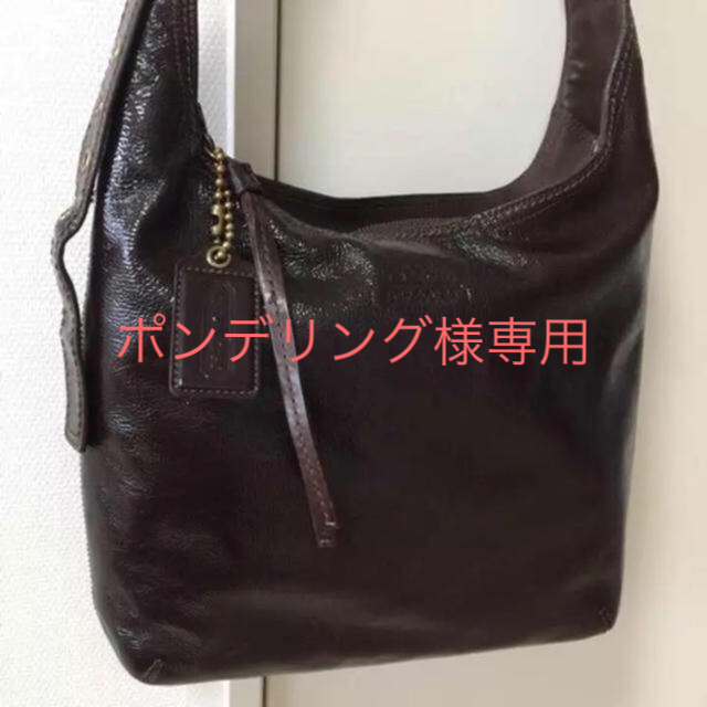 coach・コーチ斜めがけ2wayレザーバッグ