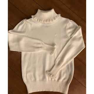 ラルフローレン(Ralph Lauren)のRalph Lauren タートルネックコットン薄手セーター(6X)(ニット)