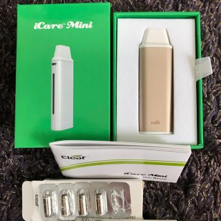 イーリーフ(Eleaf)のお値下げ 美品 Eleaf iCare 本体 コイルセット アイケア ミニ(タバコグッズ)