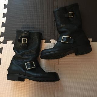 ジミーチュウ(JIMMY CHOO)のジミーチュウ35ハーフ エンジニアブーツ(ブーツ)