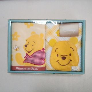 クマノプーサン(くまのプーさん)の【Winnie the Pooh】くまのプーさん　可愛いタオル３枚セット(タオル/バス用品)