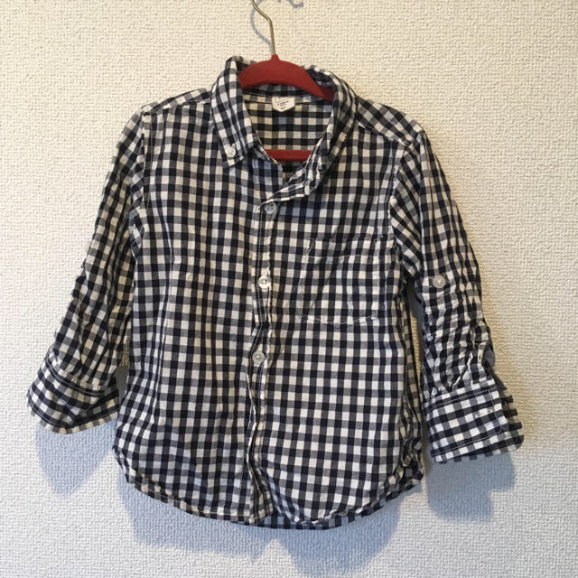 GAP Kids(ギャップキッズ)の専用 GAP チェックシャツ キッズ/ベビー/マタニティのベビー服(~85cm)(シャツ/カットソー)の商品写真