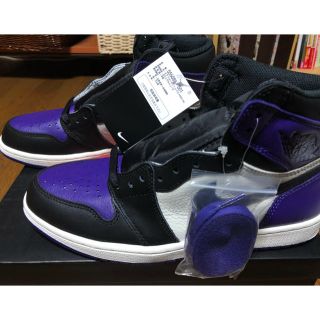 jordan1 purple(スニーカー)