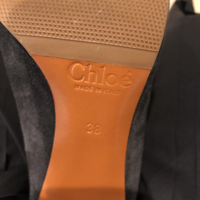 Chloe(クロエ)のChloe  ショートブーツ  ネイビー レディースの靴/シューズ(ブーツ)の商品写真