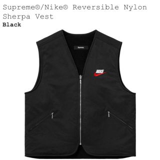 シュプリーム(Supreme)のS NIKE supreme Reversible vest(ベスト)