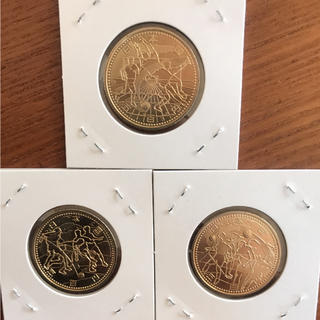 記念貨幣3種 2002 FIFA ワールドカップ 日韓大会(貨幣)
