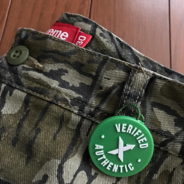 18FW Supreme Cargo Pant Mossy Oak Camo 熱い販売 kinetiquettes.com