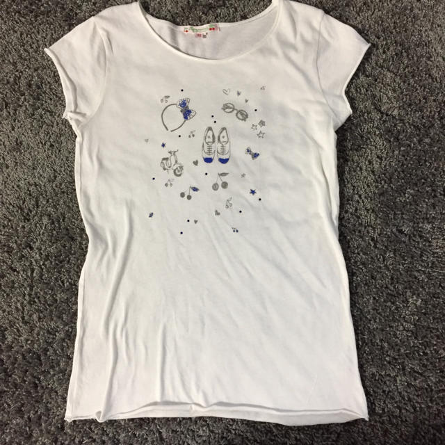 Bonpoint(ボンポワン)のボンポワン Tシャツ キッズ/ベビー/マタニティのキッズ服女の子用(90cm~)(Tシャツ/カットソー)の商品写真
