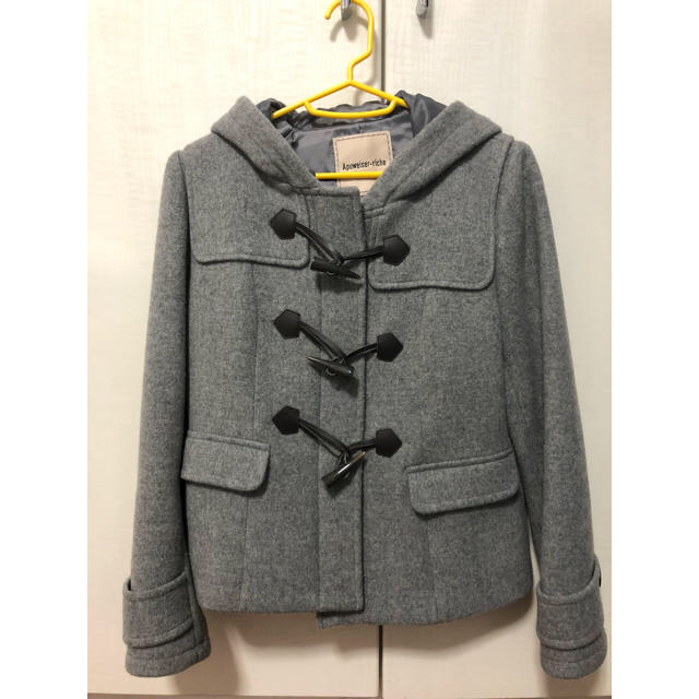 【美品】Apuweizer-riche ショートダッフルコート - 2